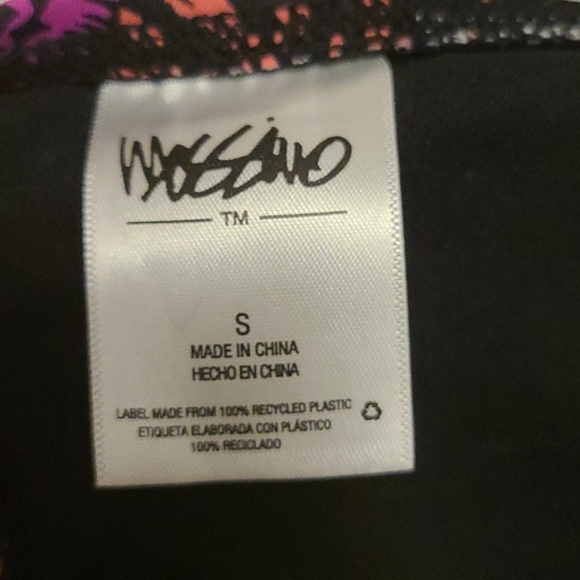 Women's Massimo Triangle Bikini Top Black Pink - Picture 3 of 3